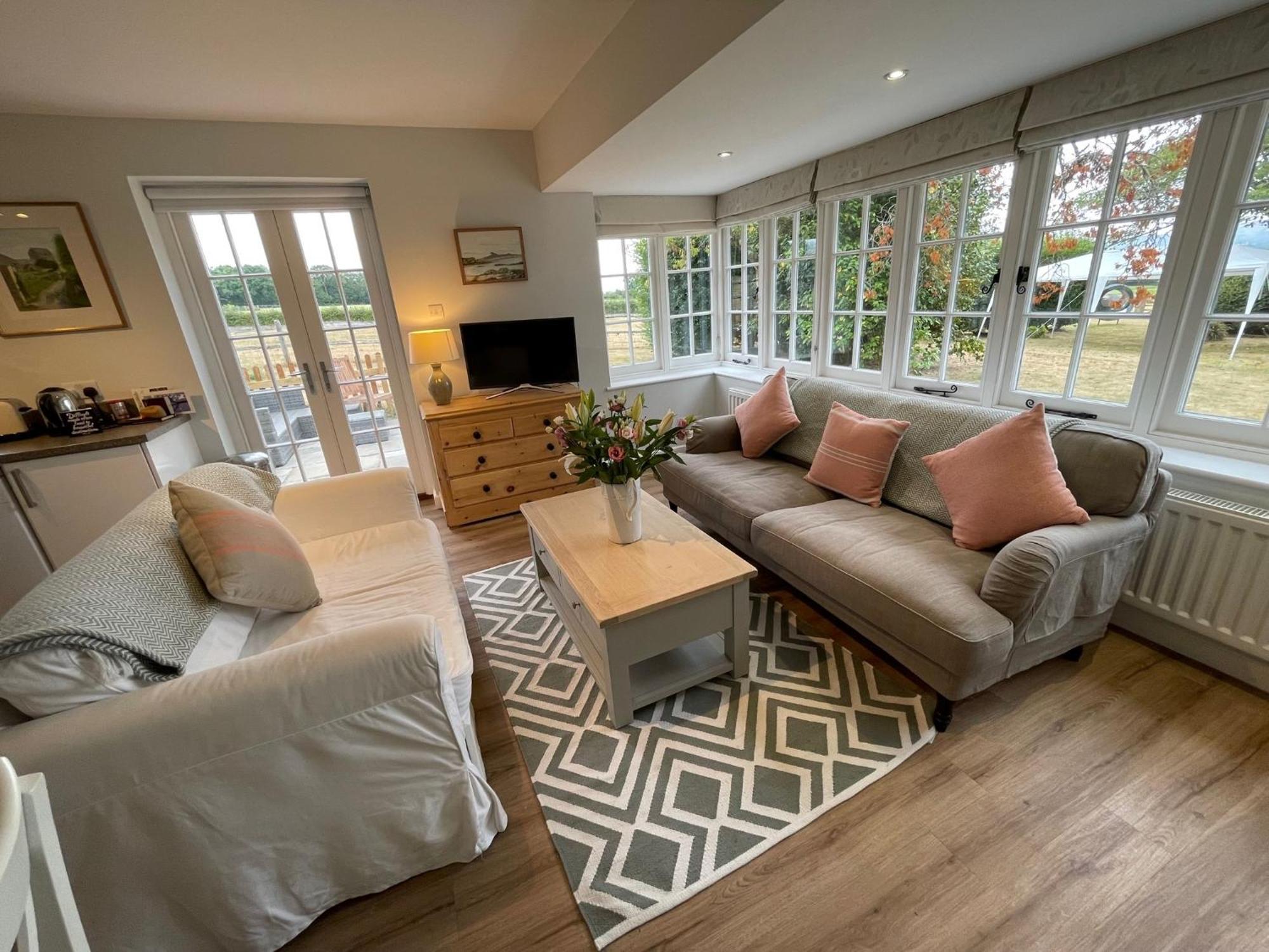 Apartament Garden Flat Near Goodwood With Stunning Views Petersfield Zewnętrze zdjęcie